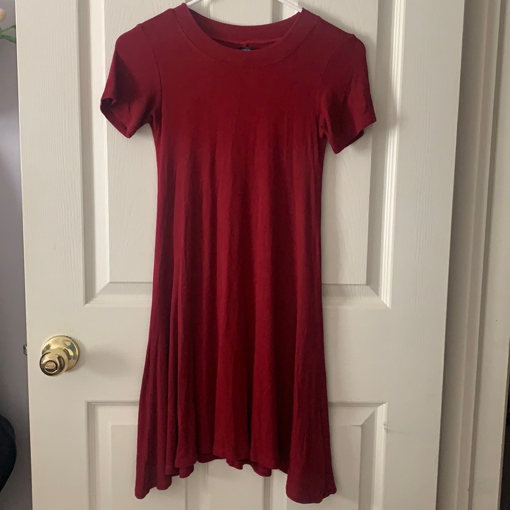 American Eagle Burgundy Dress